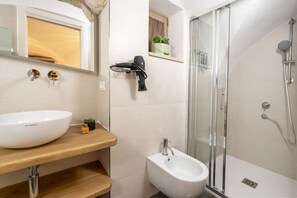 Regadera, secadora de cabello, bidet