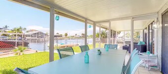 Waterfront home with direct gulf access  