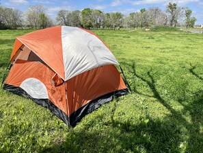 Property grounds - 3 Person Tent on Waco Mini-Farm C7 (Waco)