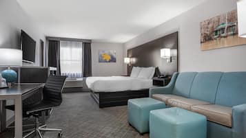 Chambre Standard, 1 très grand lit, non-fumeurs, réfrigérateur et four à micro-ondes (with Sofabed) | Literie de qualité supérieure, bureau