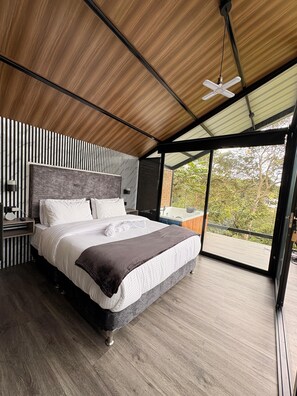 Cabaña estándar | 1 habitación, ropa de cama de alta calidad, edredón y wifi gratis 