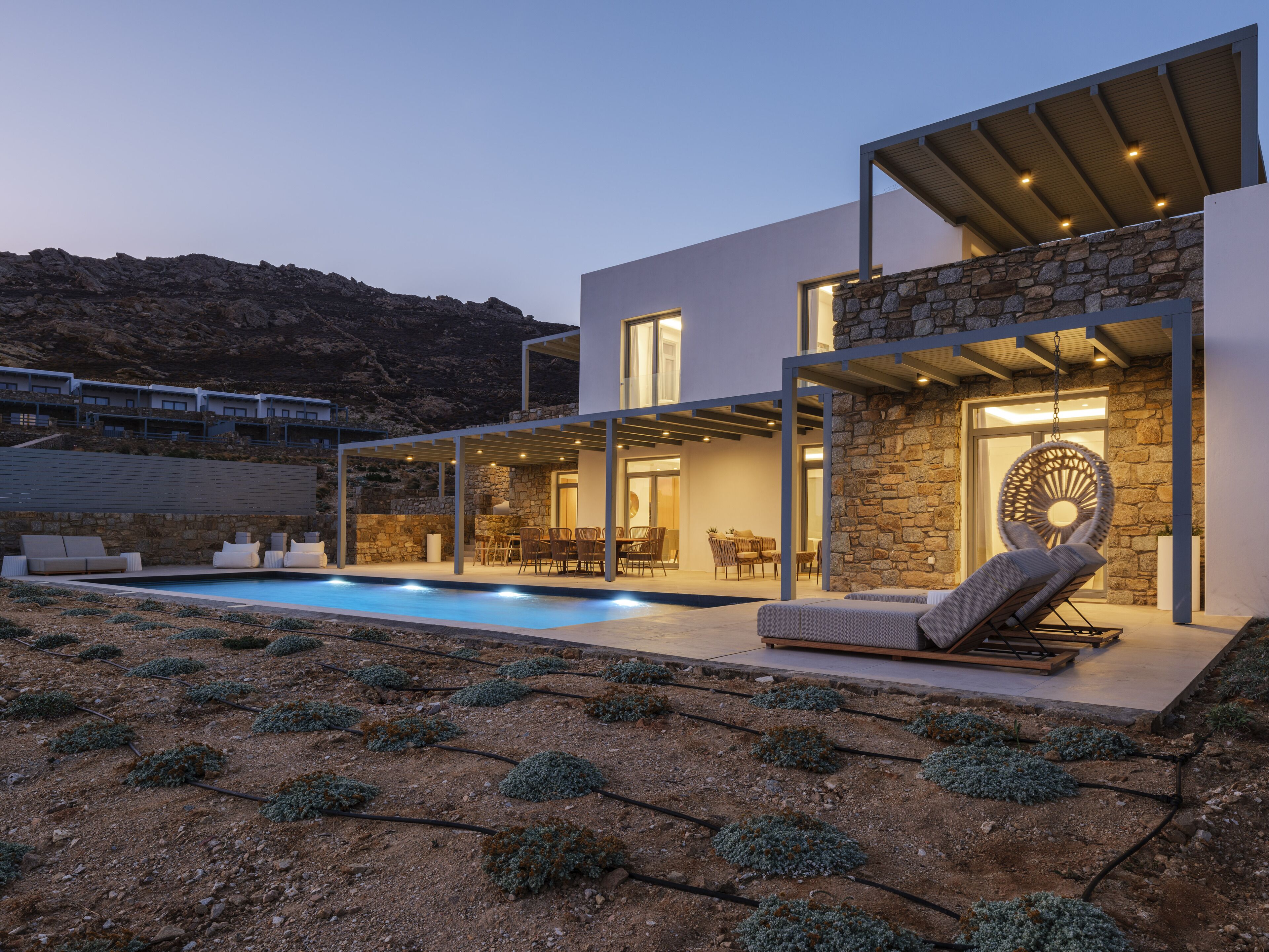 야외 수영장, 일광욕 의자