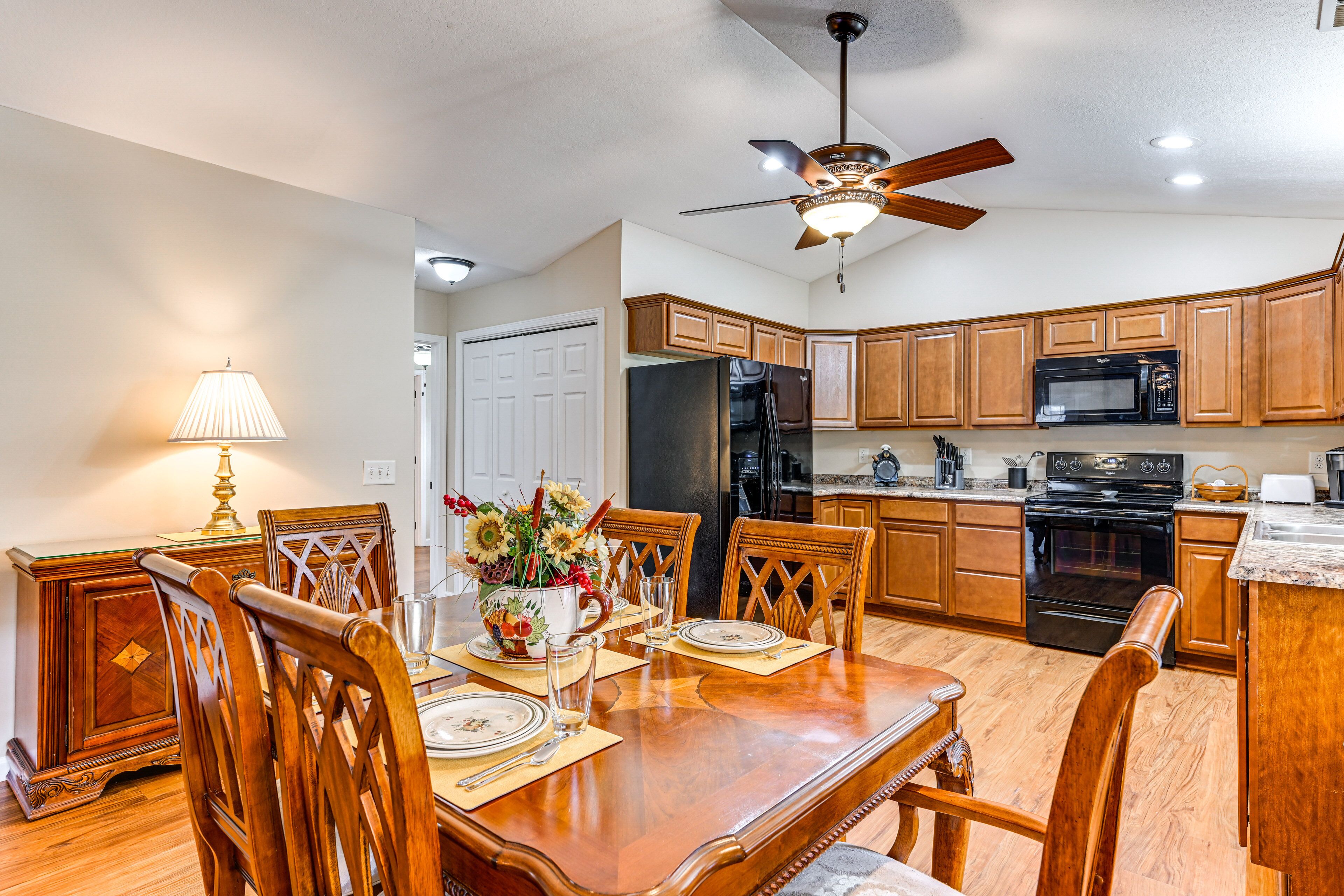 Idyllic Creekside Hayesville Home w/ Fire Pit