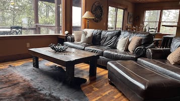 TV connectée, cheminée