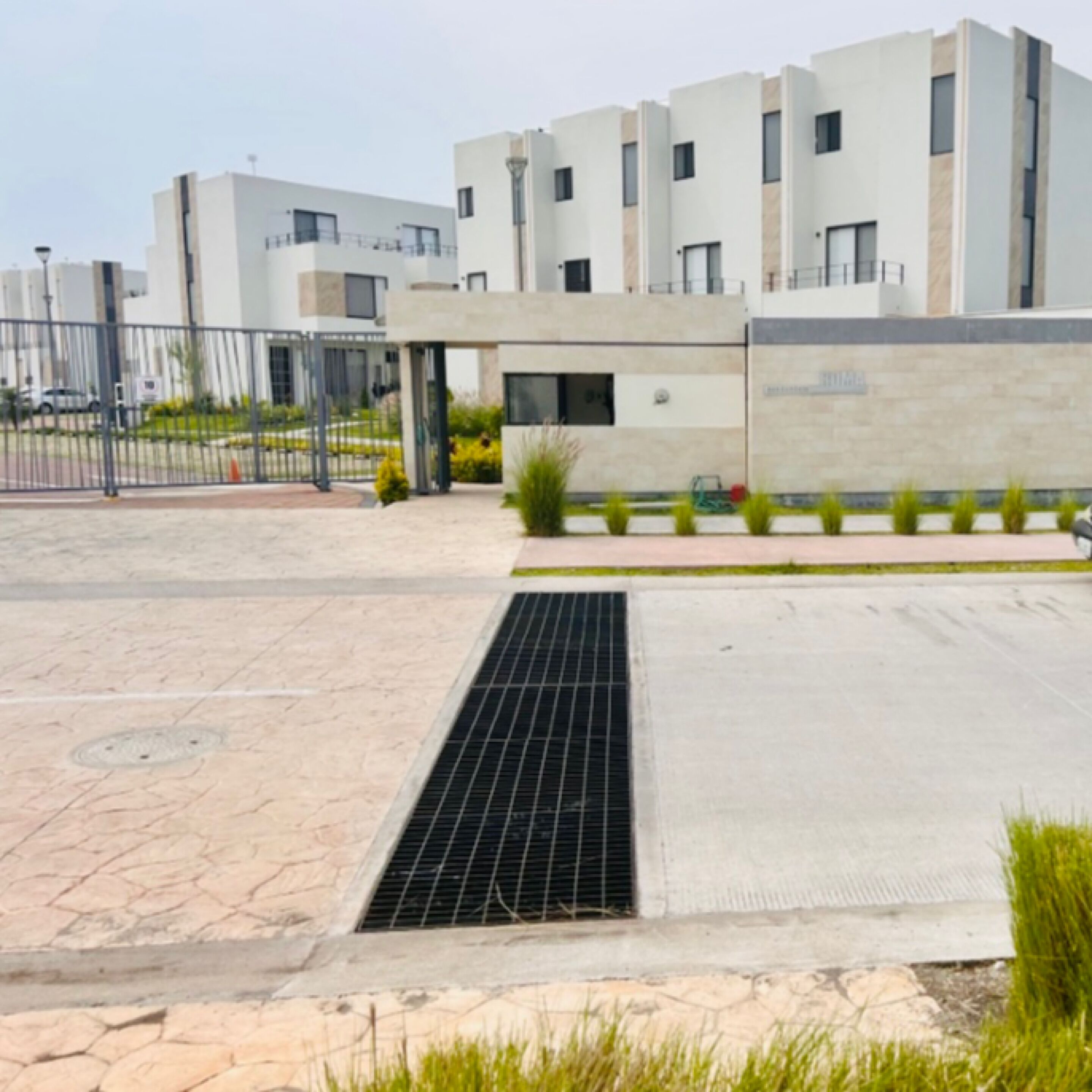 Entrada da propriedade