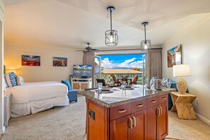 Iron/ironing board, free WiFi, bed sheets - Maui Resort Rentals: Honua Kai Hokulani 833 - Stunning 8th Floor Ocean View Studio (Lahaina)