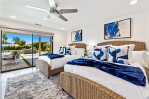 5 室のベッドルーム、アイロン / アイロン台、WiFi (無料)、ベッドシーツ