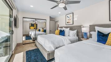 5 habitaciones, tabla de planchar con plancha y wifi gratis