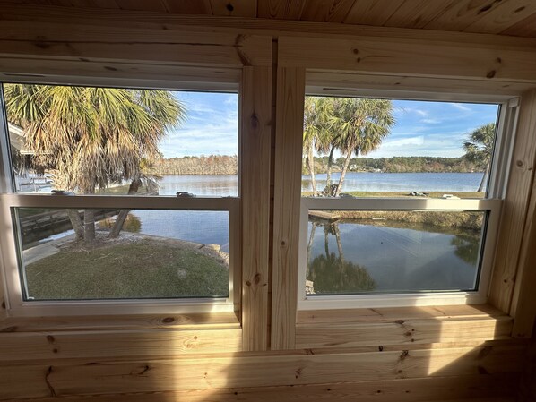 Interior - Lake Life Tiny House located on top of the water - Pool - 3 Kayaks - Beautiful! (Douglas)