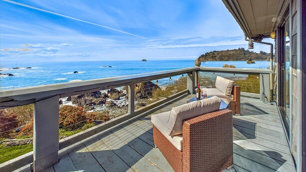 Property grounds - Beachfront home, great for families, ocean access from yard, hot tub (Trinidad)
