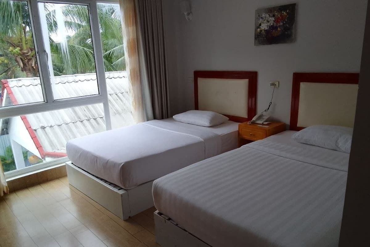 Kamar Twin Standar | Meja kerja dan Wi-Fi gratis