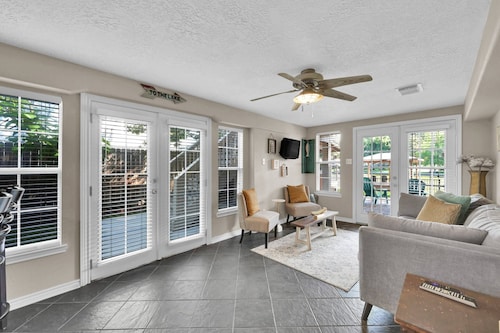 The Marlin House: Waterfront Escape with Dock, Outdoor Kitchen & Stunning Views!