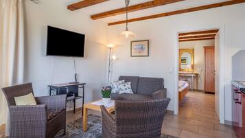 Fernseher, Tischtennisplatte