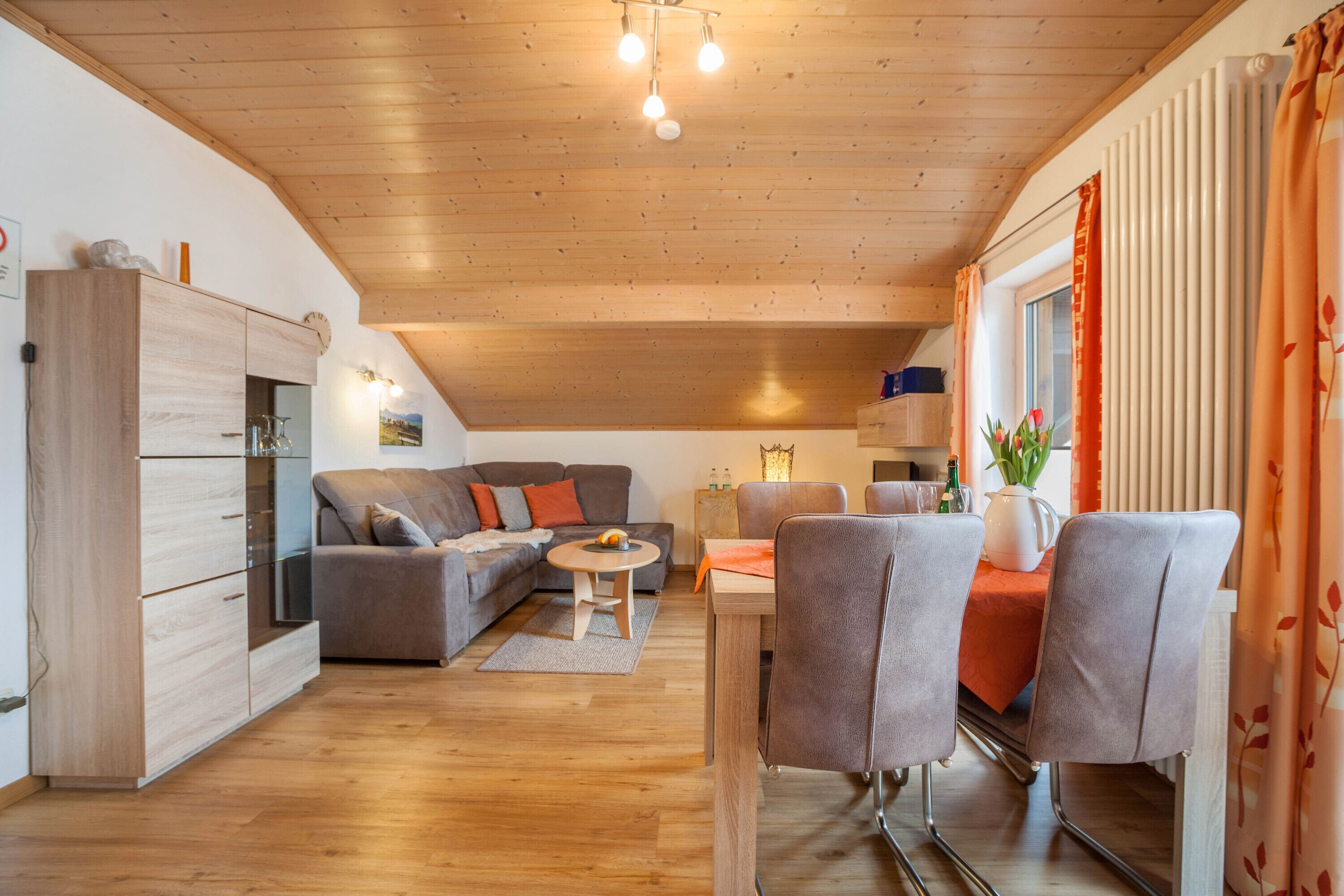 Een televisie en een tafeltennistafel