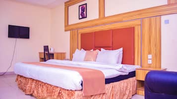 Ropa de cama de alta calidad, wifi gratis y ropa de cama