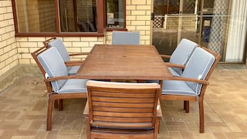 Opções para refeição ao ar livre