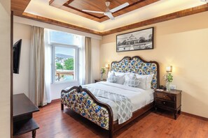 Superior Suite, Mountain View | Iron/ironing board, bed sheets - Turban Roopgarh Resort and Spa, Udaipur (Udaipur)