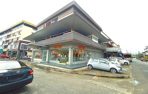 Fassade der Unterkunft