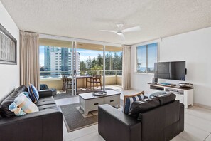 Living area - Welcome to your seaside sanctuary at Wyuna Apartments! (Gold Coast)
