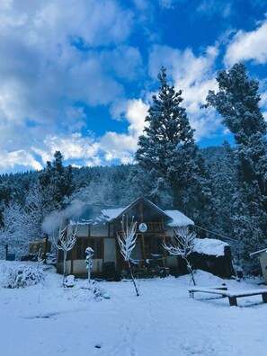 Utsikt fra overnattingsstedet