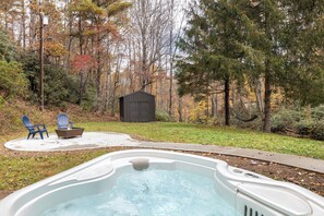 Baignoire à remous extérieure