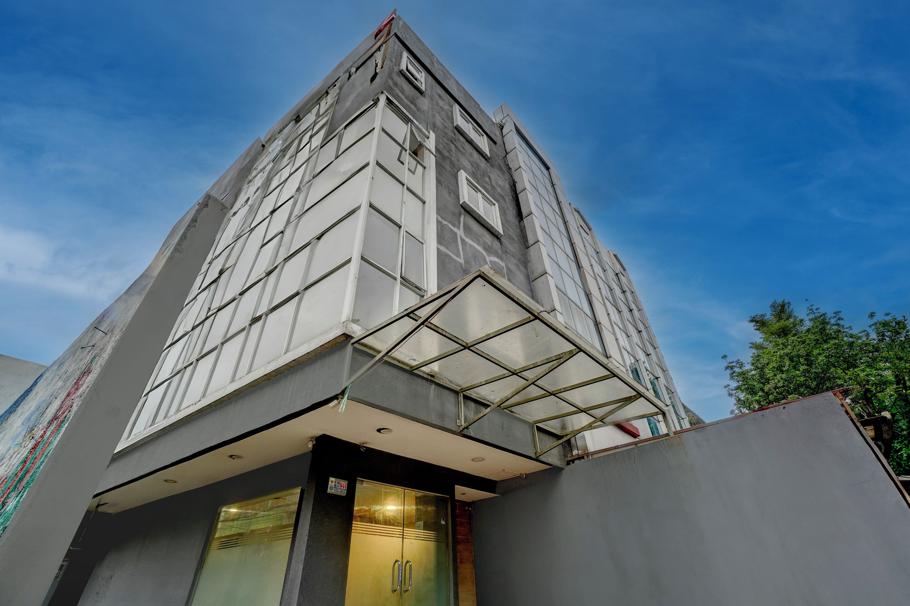 Fassade der Unterkunft