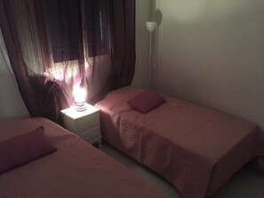 2 bedrooms, iron/ironing board