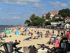 A la platja i gandules de platja 