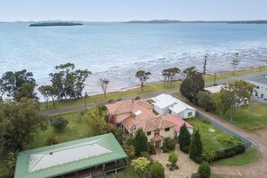 Exterior - Casa Pacifica - A trip to Spain, 2 Hours From Sydney. Luxury Waterfront Villa, Escape, Relax, Reset. (Swan Bay)