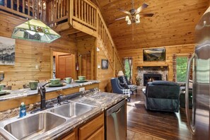 Interior - Golden Grizzly Cabin by Beyond Expectations with Hot Tub (Sevierville)