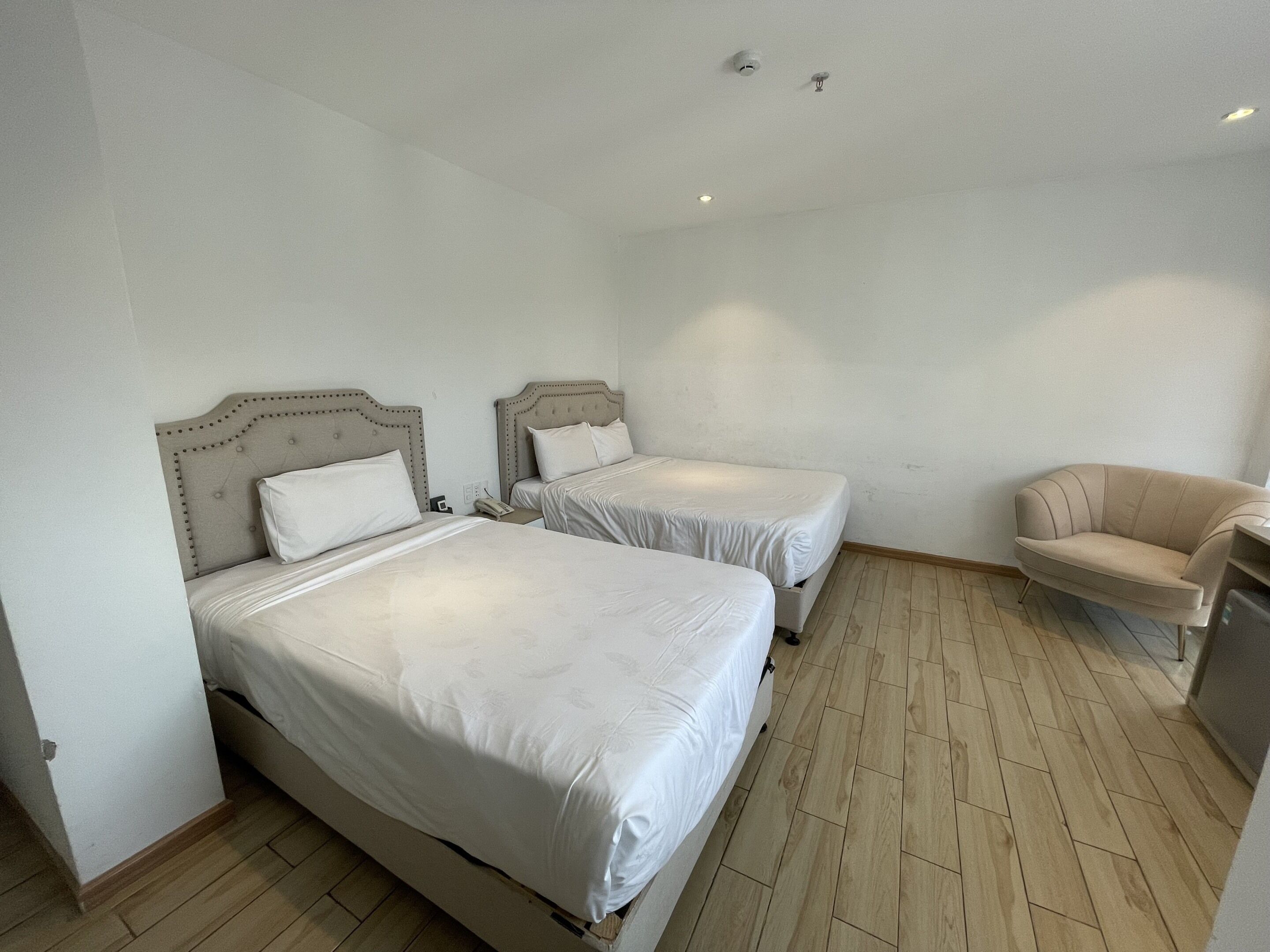 Deluxe Double Room, 1 Queen Bed, Non Smoking, City View | Memory-foam beds, desk, laptop workspace, blackout curtains
