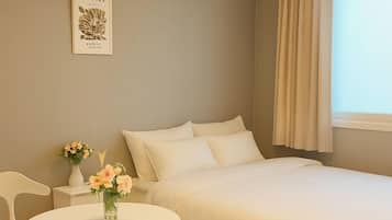 Deluxe Double Room, 1 Queen Bed, Non Smoking, Refrigerator & Microwave | Premium bedding, memory foam beds, desk, laptop workspace