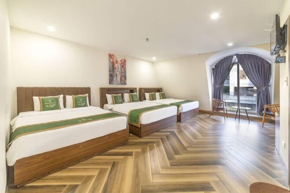 1 dormitorio, escritorio, wifi gratis y ropa de cama