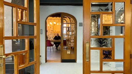 Recepção. Hôtel Villa Pona