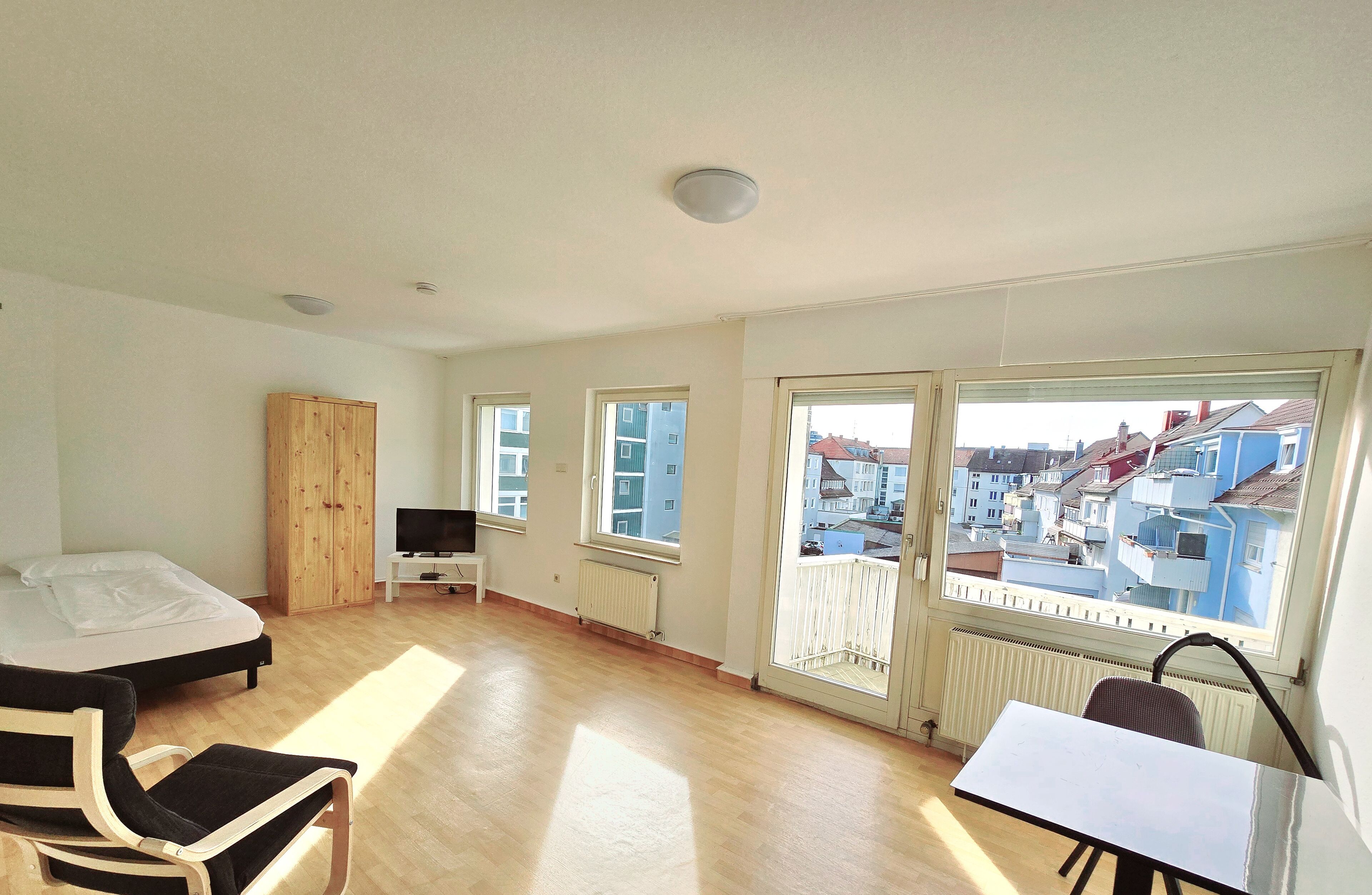 1 غرفة نوم وواي فاي مجانًا وملاءات أسرّة