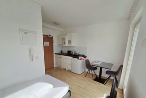 1 間睡房、熨斗/熨衫板、免費 Wi-Fi、床單