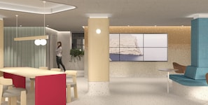 Reception - AHOI! Urban Beach Hotel (Palma de Mallorca)