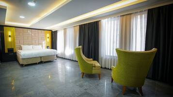Suite familiar | 1 habitación, sábanas de algodón egipcio y ropa de cama de alta calidad
