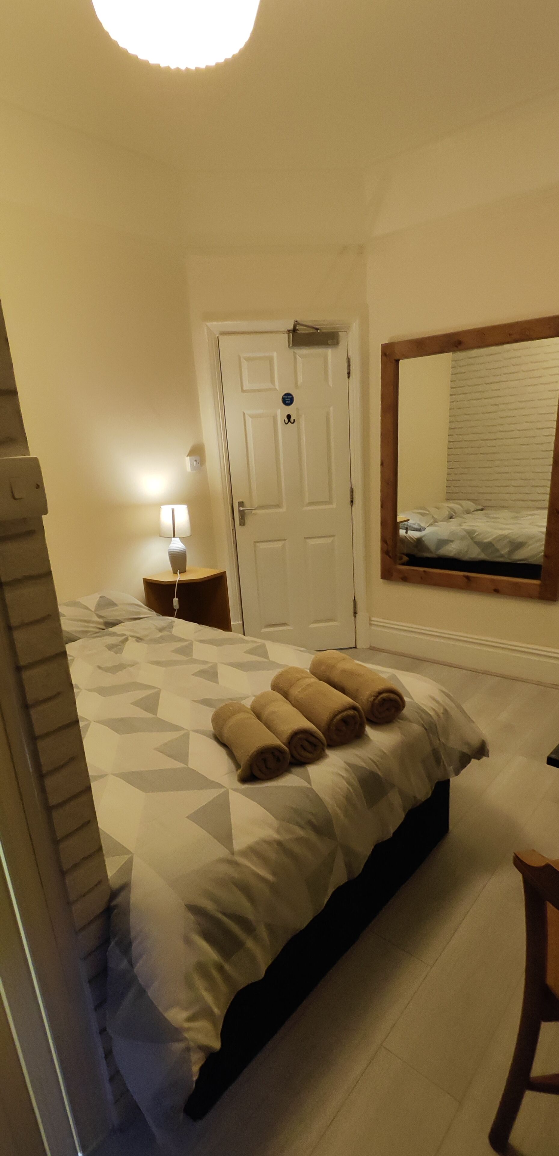 Basic Double Room | Blackout drapes, iron/ironing board, free WiFi, bed sheets