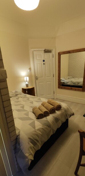 Basic Double Room | Blackout drapes, iron/ironing board, free WiFi, bed sheets