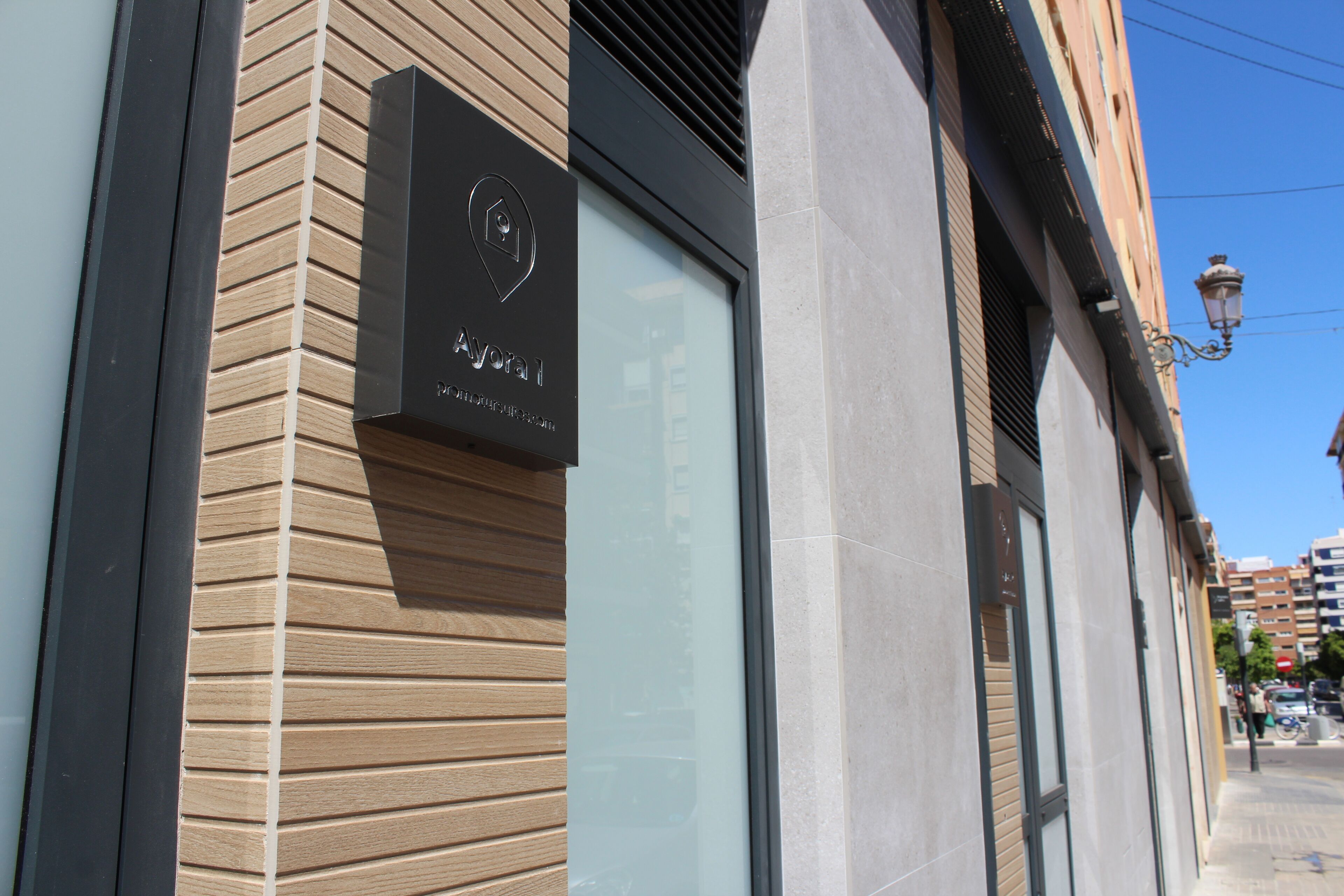 Majoituspaikan julkisivu