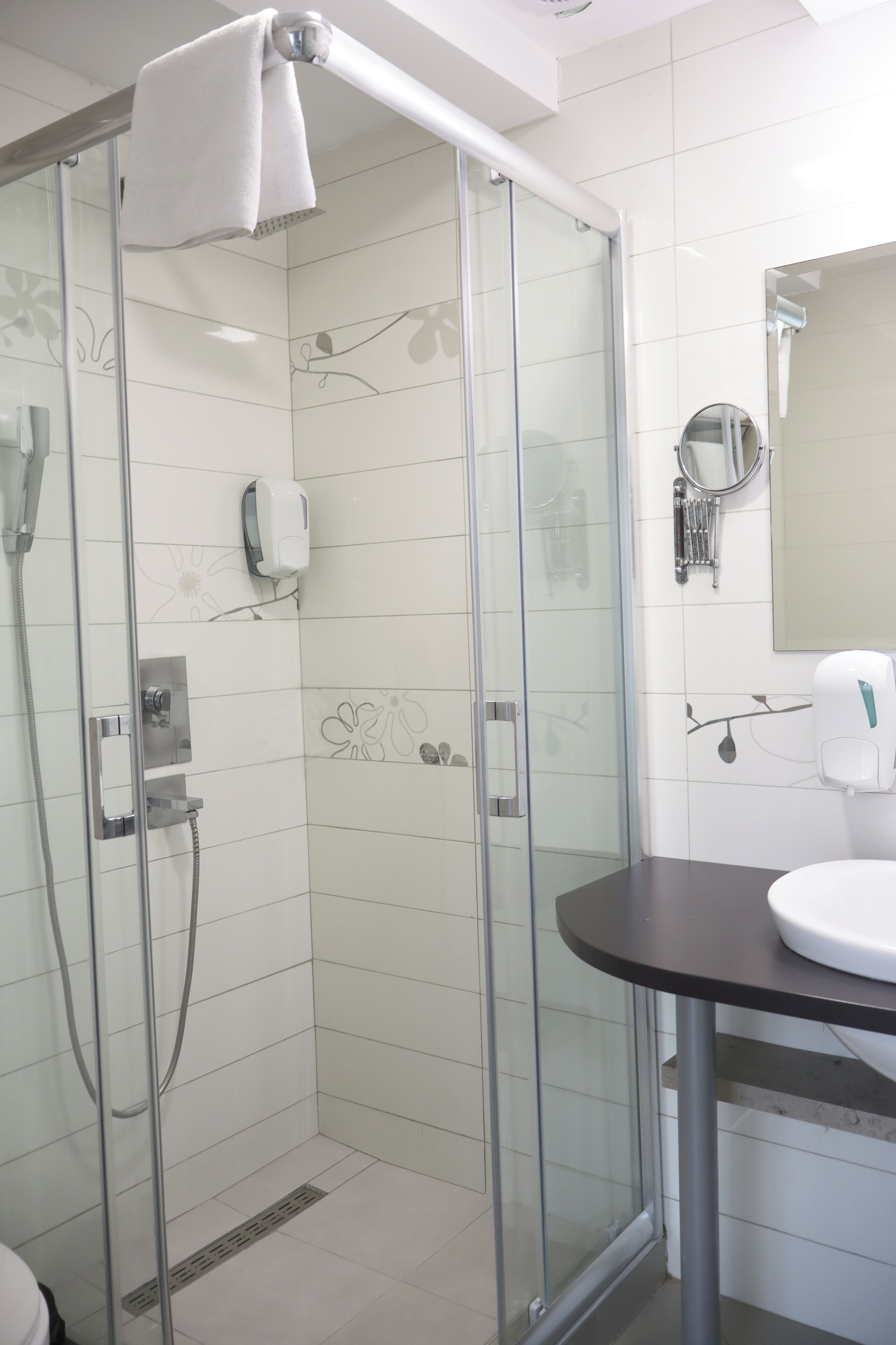 Standard Double Room | Bathroom | Shower, rainfall showerhead, free toiletries, hair dryer