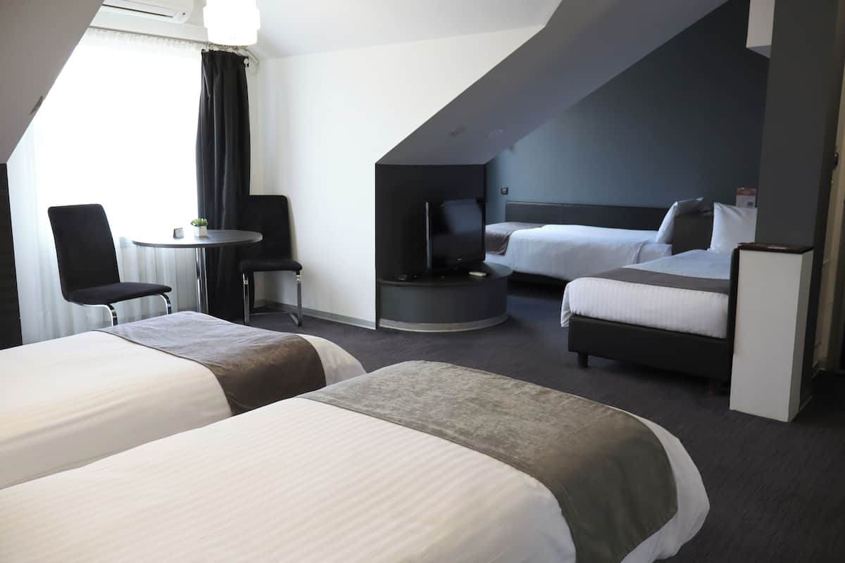 Deluxe studio suite | 1 slaapkamer, luxe beddengoed, donzen dekbedden, een kluis op de kamer