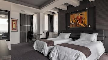 Luxe beddengoed, donzen dekbedden, individueel gedecoreerd