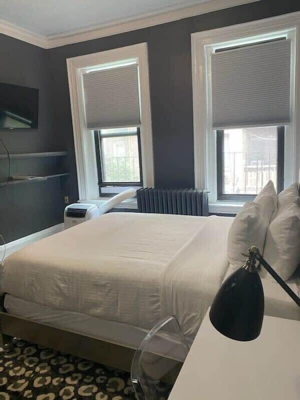 1 غرفة نوم ومكتب ومكواة/لوح كي وواي فاي