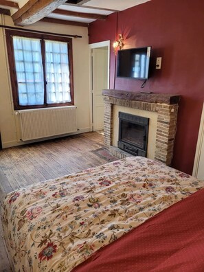 클래식 더블룸 또는 트윈룸, 전용 욕실, 정원 전망 (La Porte-Plume) | 침대 시트