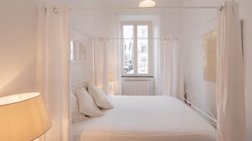 3 habitaciones, ropa de cama de alta calidad y minibar