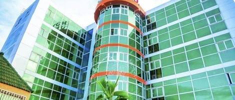 Façade de lâhĂ©bergement