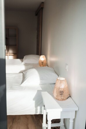 6 Schlafzimmer, Reisekinderbett, kostenloses WLAN, Bettwäsche