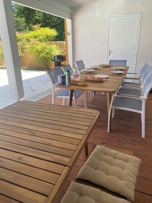 Restauration en plein air
